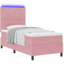 vidaXL, Boxspringbett, Matratze (90 x 190 cm)
