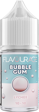 Flavourage Bubble Gum Lychee Aroma Mini Shot 10ml Chewing Gum Litchi Ghiaccio