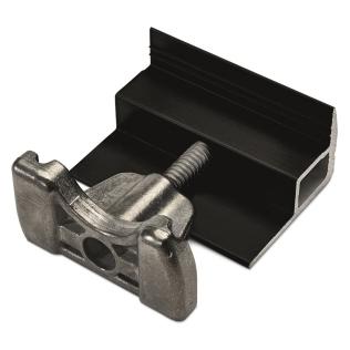 Novotegra Endklemme 30-42 mm für C-Schiene schwarz (5705154505221)