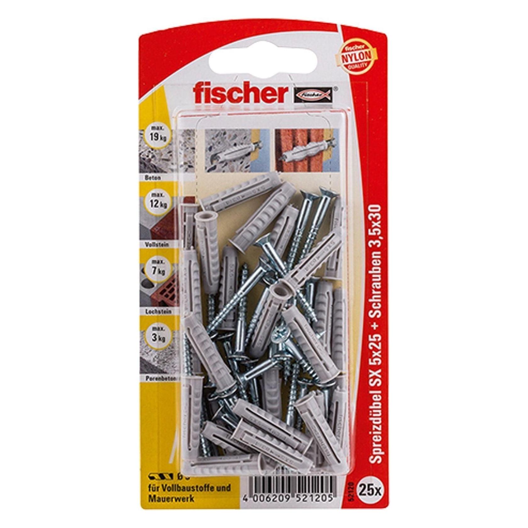 Fischer Dübel S (SB-Verpackung) (52120)