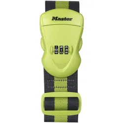 MASTER LOCK Gepäckgurt mit Zahlenschloss,190x6,5x4,8 cm