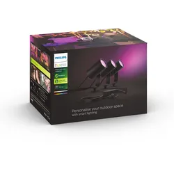 Philips Hue Lily 3-er Pack black