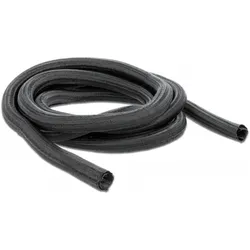 Delock, Kabelschutz + Kabelführung, Kabelschlauch 5mx16mm, selbstschliessend (Kabelschlauch, 500 cm)