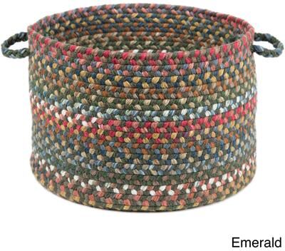Charisma Multicolored Woven Basket by Rhody Rug