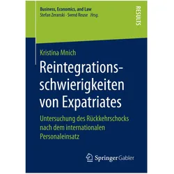 Reintegrationsschwierigkeiten von Expatriates, Fachbücher von Kristina Mnich