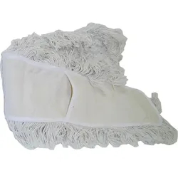 Wischmop aus Baumwolle Meiko 60 cm Baumwollmop, Feuchtwischbezug ohne Band, mit Taschen
