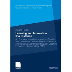 Learning and Innovation @ a Distance, Fachbücher von Juliane Hartig
