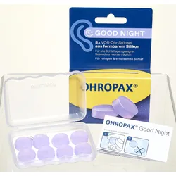 OHROPAX® Gute Nacht Ohrstöpsel 23 dB Silikon