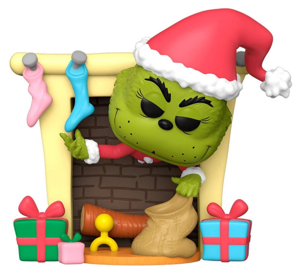 Funko Pop! Films How the Grinch Stole Christmas De Grinch met tas #35 Deluxe