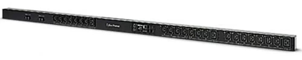 CyberPower PDU81405 Verticale PDU, 0U, Enkele fase, Schakelbaar, Met meting en monitoring, Zwart