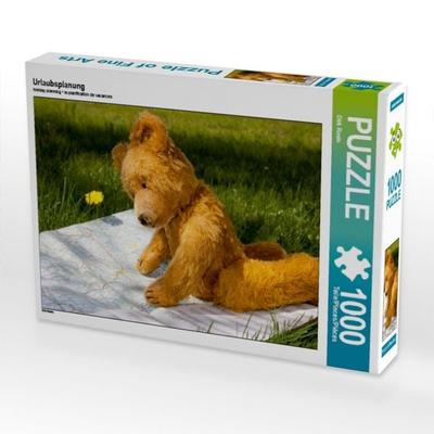 CALVENDO Puzzle Urlaubsplanung | 1000 Teile Lege-Größe 64x48cm Foto-Puzzle für glückliche Stunden