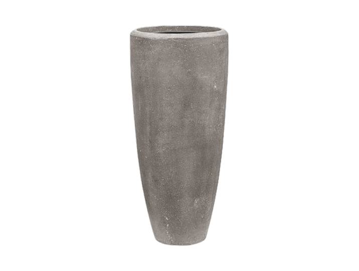 Hoher Blumentopf „Polystone Plain Partner“, verschiedene Grössen Grau Baq Design