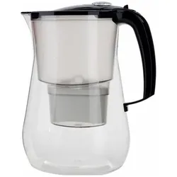 Aquaphor Onyx Pitcher-Wasserfilter Transparent 4 2 l, Wasserfilterkanne, Schwarz
