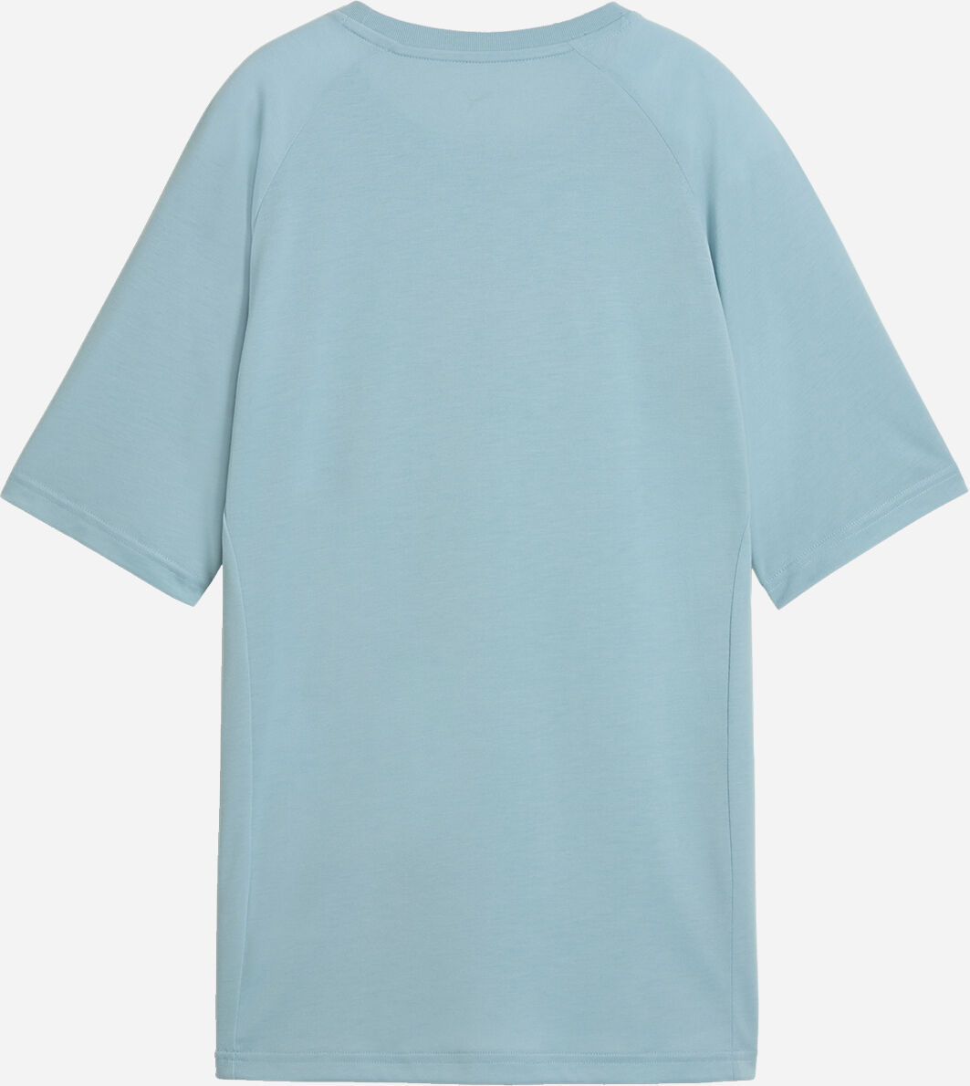Puma Evostripe Logo Cat W - T-shirt - Donna - Azzurro XS