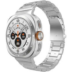 Cazy Watchstrap für smartwatch (Titan), Uhrenarmband, Silber