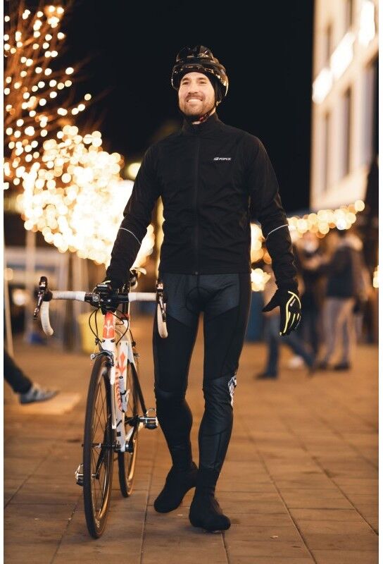 Force Giacca antipioggia antivento guscio  ARROW softshell nero