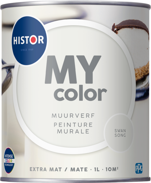 Histor MY color Muurverf Extra Mat - Swansong