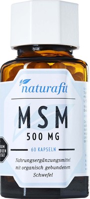 NaturaFit GmbH NATURAFIT MSM 500 mg Kapseln 42 g 11171963
