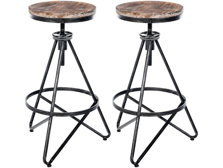 PROREGAL® Barhocker Barstuhl CANARY ISLANDS (2 St)