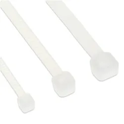 InLine Kabelbinder, Länge 200mm, Breite 4,8mm, natur, 100 Stück