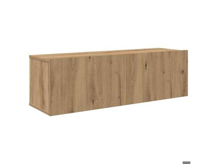 NEUF Ensemble de meuble TV BKM Meuble Télé de Salon mural 4 pcs - chêne artisanal FR00_35011185779