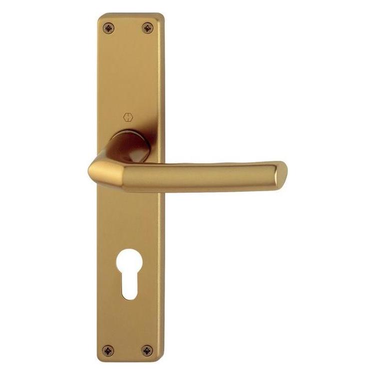 Hoppe Langschildgarnitur Birmingham 1117/202SP Vierkantmass 8mm PZ-72 F4 Alu Bronze Türdicke 27-47mm (Türgarnitur) (2533994)