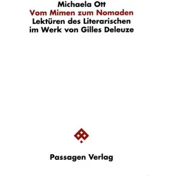 Vom Mimen zum Nomaden, Fachbücher von Michaela Ott
