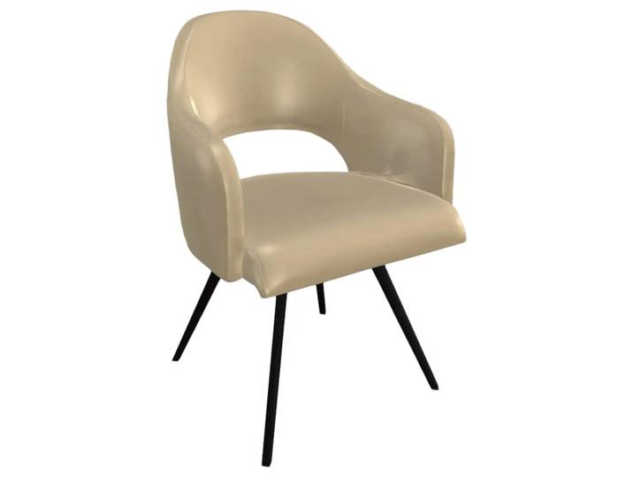 Stuhl Salesa Trendstühle / Farbe: Betulla / Material: Leder