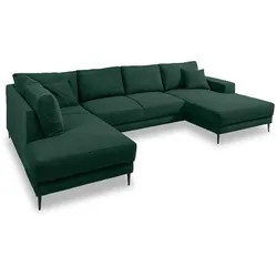 filippo Wohnlandschaft Ortello Cord Grün Dunkelgrün