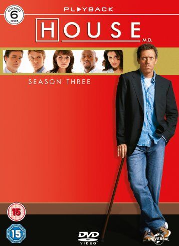 House - Season 3 [6 DVDs] [UK Import] - Preis vom 11.10.2026 23:13:37 h