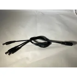 DC Verteiler 1-3 Hohlstecker 2 Polig 5,5mm