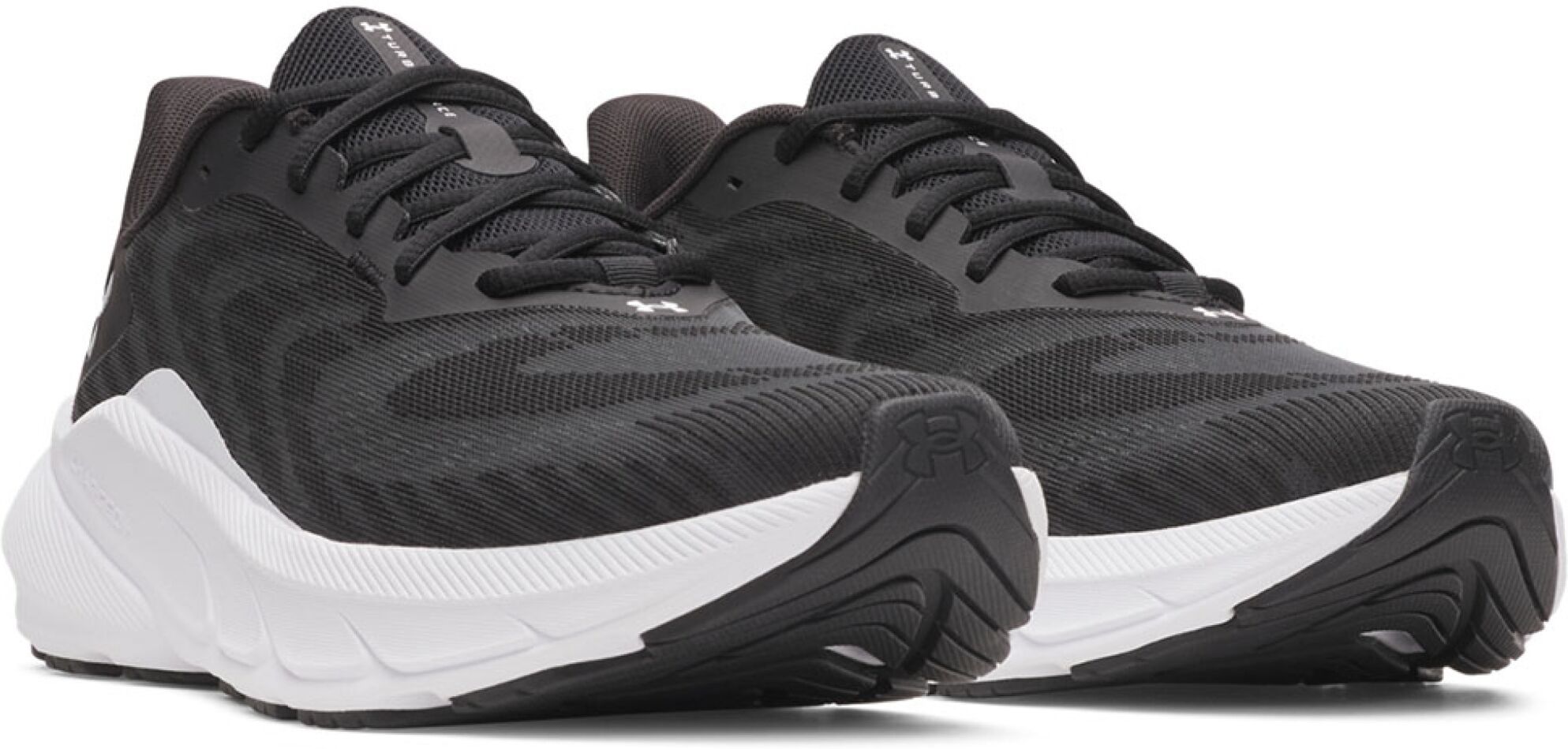 Under Armour Charged+ Turbulence 3 juoksukengät (miehet) - Black, 45,5