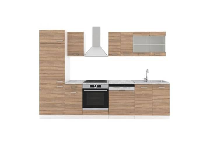 Vicco Küche R-Line, Sonoma, 300 cm