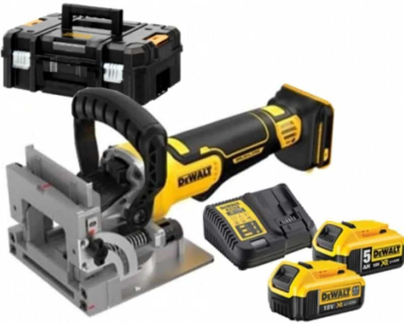 DEWALT Fraiseuse à lamelles 18V XR 2x5 Ah - DCW682P2-QW