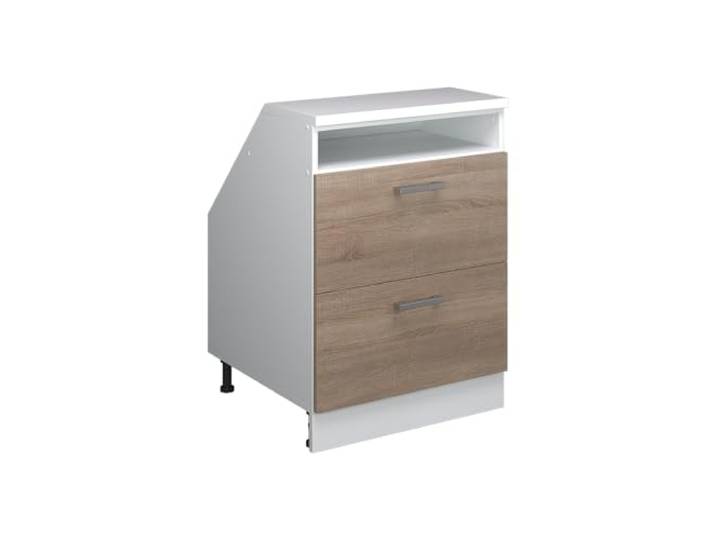 Vicco Küchenschrank für Dachschrägen R-Line, Sonoma, 60 cm