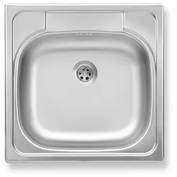 Novaservis Spülbecken Edelstahl DR48/48