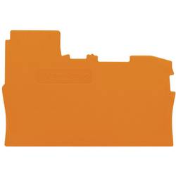 WAGO 2002-7192 Abschluss- und Trennplatte Passend für (Details): 1-Leiter-N-Trennklemme Orange 1 St.