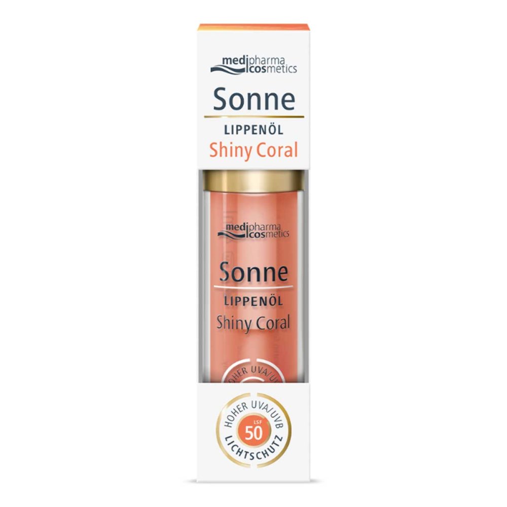 Dr. Theiss Naturwaren GmbH Sonne Lippenöl Shiny Coral Lsf 50 20092406