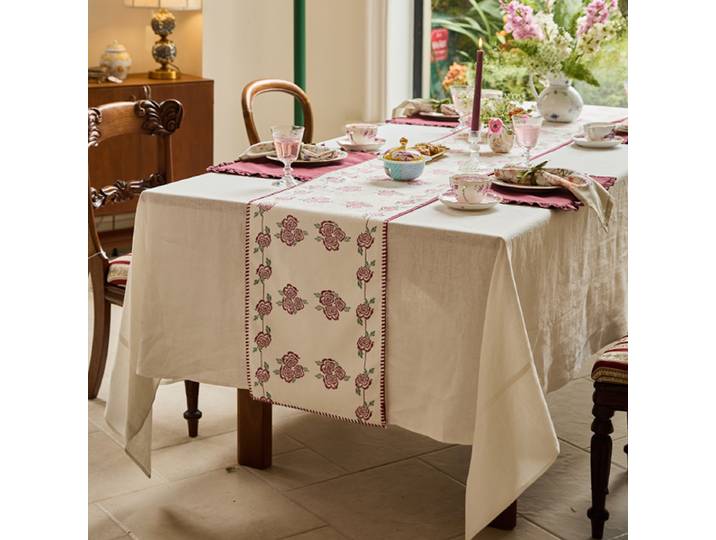 Findella Rose série chemin de Table pastorale française chemin de Table maison élégant rétro drapeau de thé imperméable Table basse couverture tissu