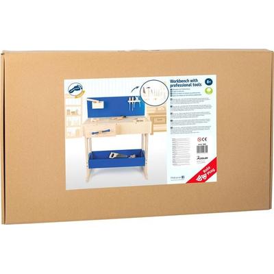 Kinderwerkbank blau mit Zubehör