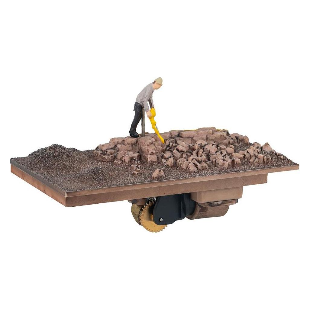 Faller Bauarbeiter mit Kompressor (180693)