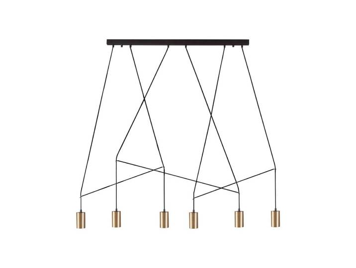 Zwart gouden hanglamp Imbria Lyora - 7955
