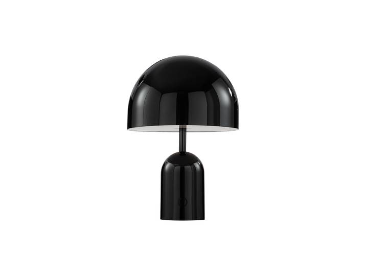 Tom Dixon - Lampe sans fil rechargeable Bell - Noir - ABS - Designer Tom Dixon