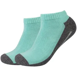2er Pack camano Pro Tex Funktions-Sneakersocken 7120 - wasabi 43-46