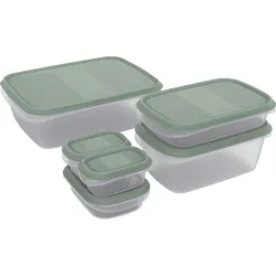 Rotho Elements Frischhaltedosen Set 6 teilig