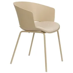 Zuiver Stuhl Jessica Polypropylen Beige