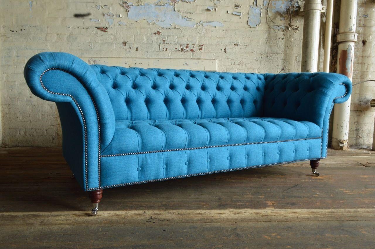 Chesterfield Design Luxus Leder Sofa voor volwassenen