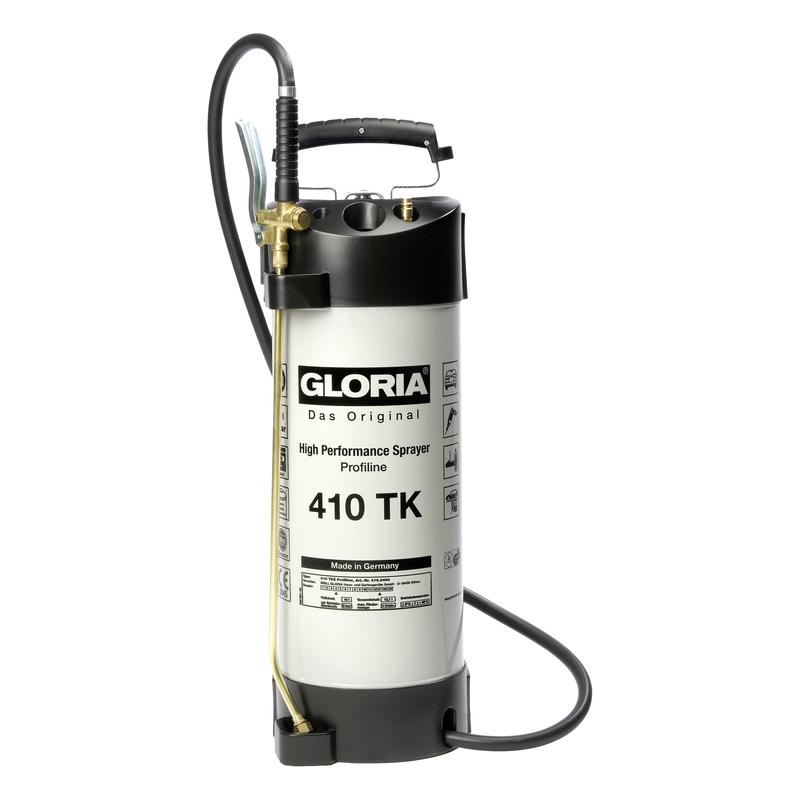Gloria Haus und Garten GLORIA Hochleistungssprühgerät 10 L Profi-Drucksprüher aus Stahl (10 l) (000416.2400)