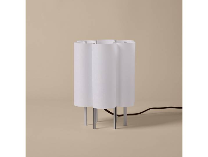 Boe Tischleuchte, Washi-Papier, Höhe 28 cm - ferm LIVING - Schlafzimmer - Modern - Papier / Karton - Einflammig