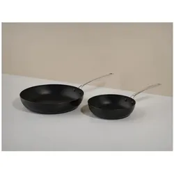 Combekk Element Expert Bratpfannen-Set, Pfannenset + Topfset, Schwarz